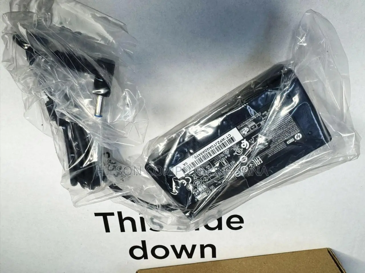 Hp Original 65w Small Blue Pin Charger