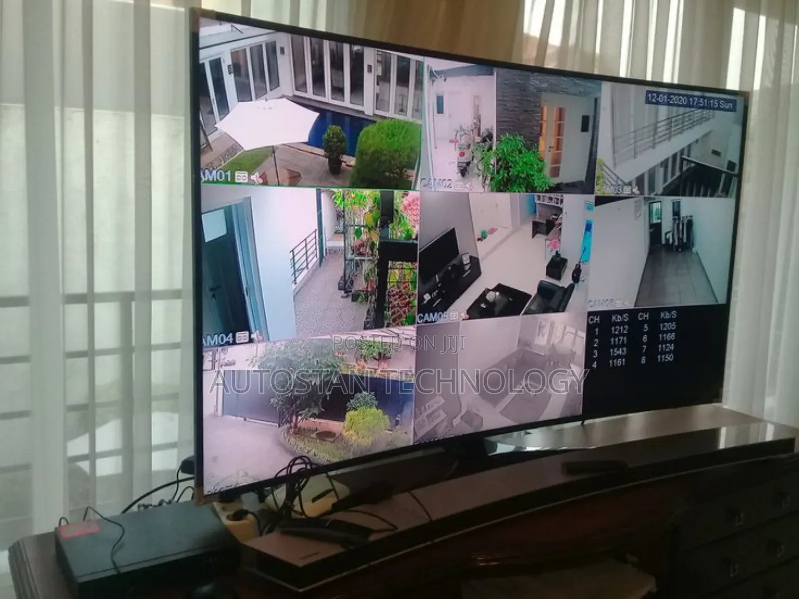 4 Channel Office / House CCTV Cameras