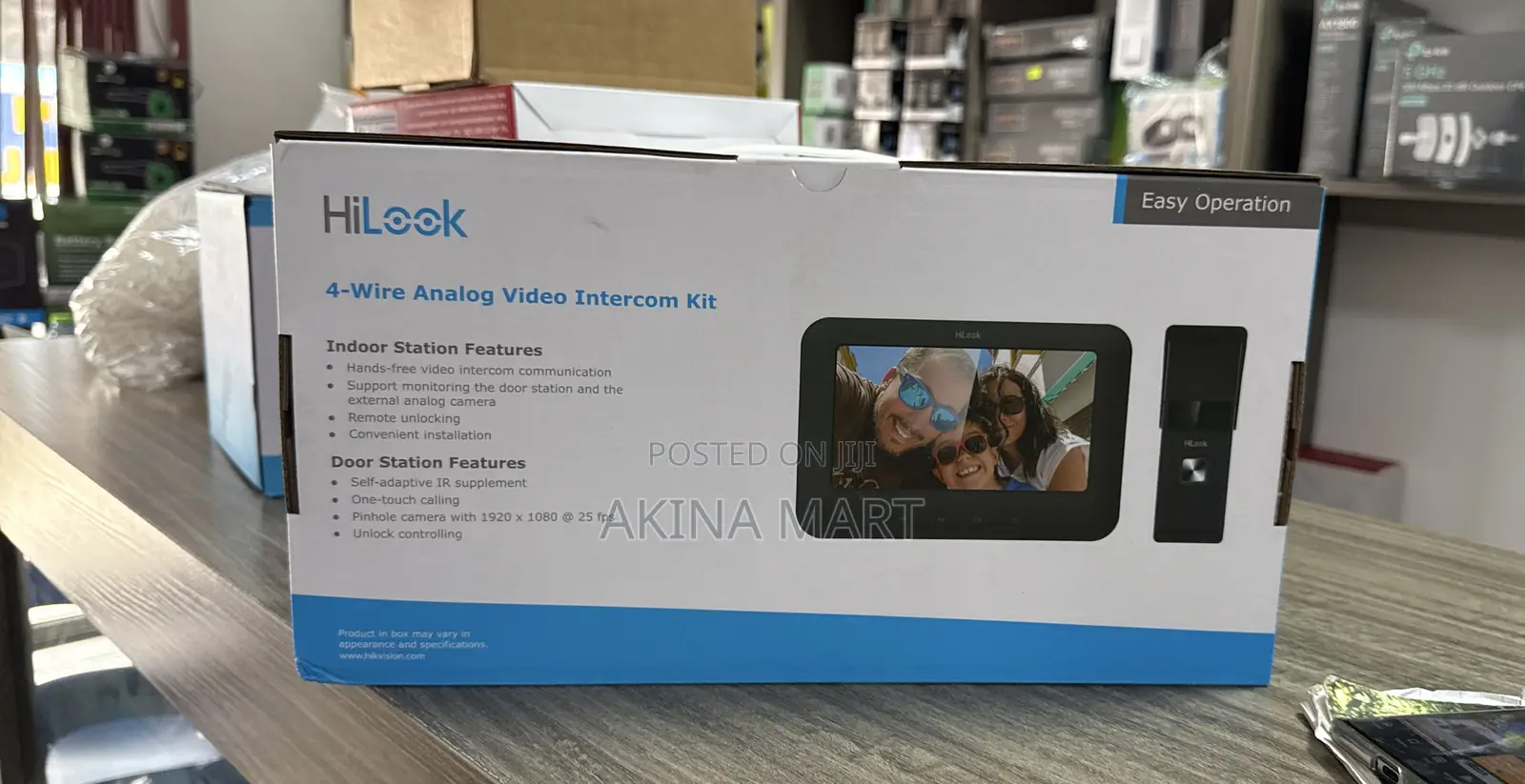 Hilook 4 Wite Analog Video Doorbell Intercom Vi-K13p