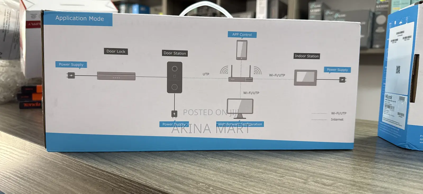 Hilook Ip Video Doorbell Wireless Intercom Vi-K43p