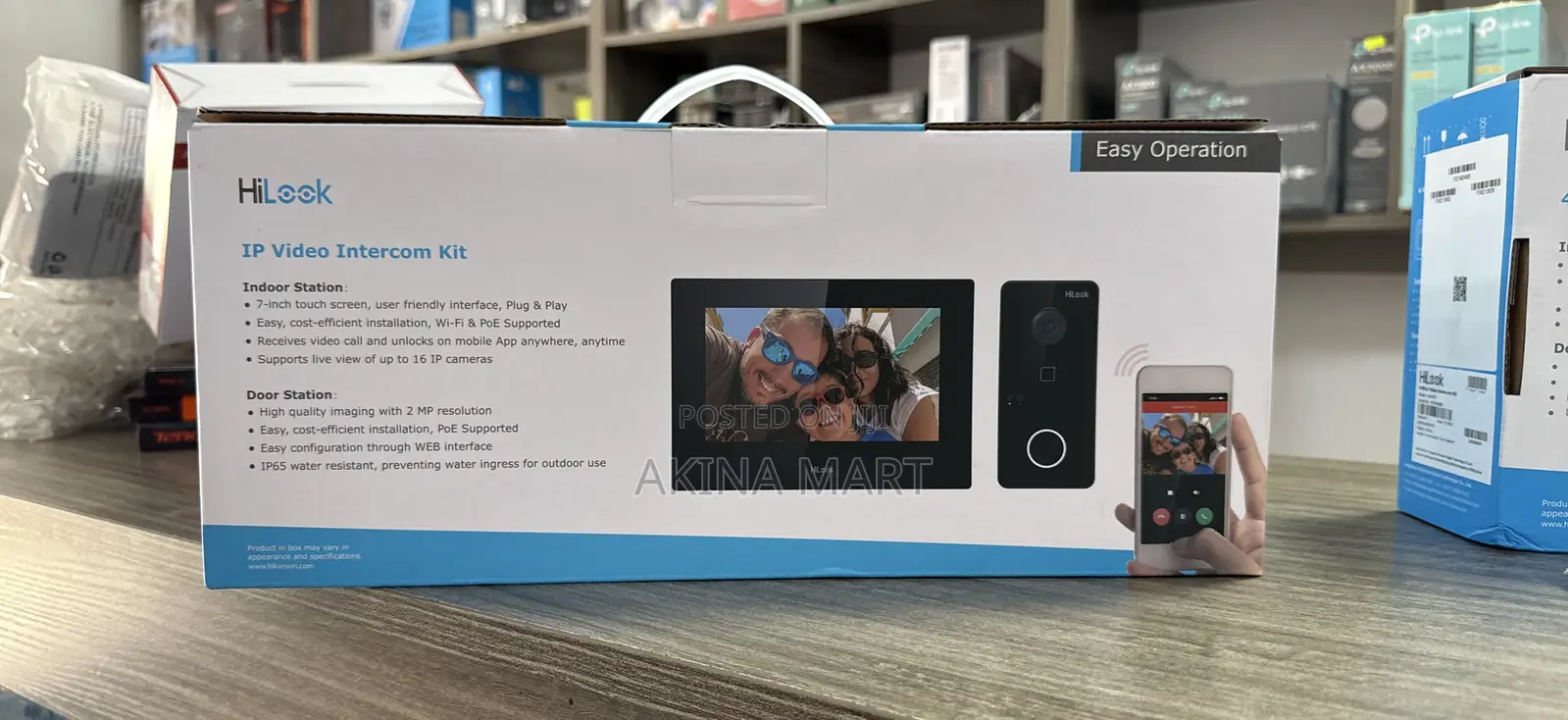 Hilook Ip Video Doorbell Wireless Intercom Vi-K43p