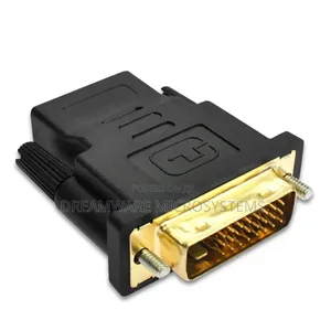 Dvi to Hdmi Adapter, Dvi-D Male 24 + 1 Pin to Hdmi Female Converter