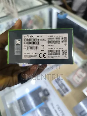 New Infinix Hot 60i 128 GB Black