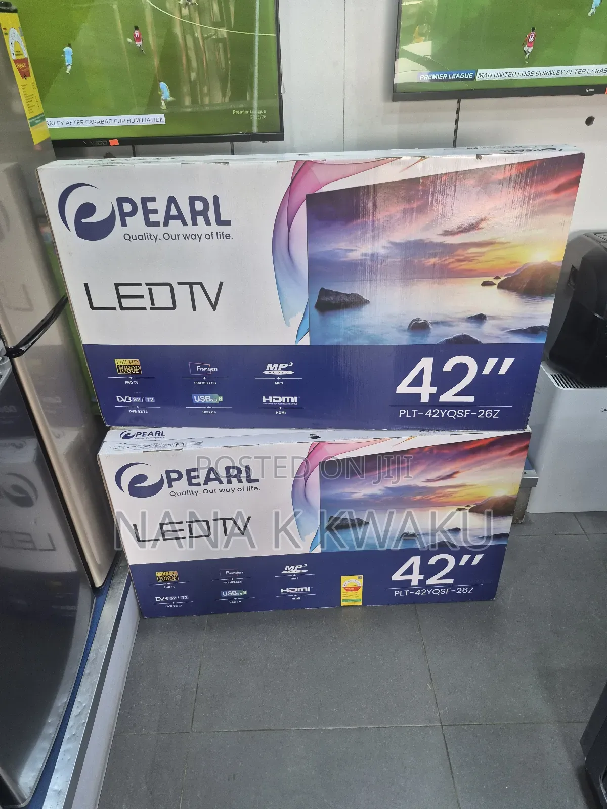 Black_pearl 42inches Led Digital Satellite Tv