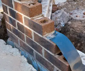 Black Polythene Damp Proof Course (Dpc) 150mm – 500 Microns