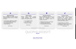 Website Development, Programming