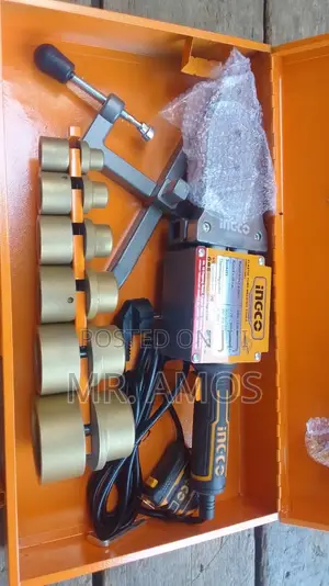 800 Watt / 1500 Watt Plastic Welding Tool + 6pcs Sockets - Ptwt215002