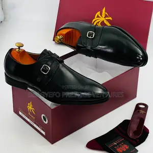 *Uk Anax Black* High Quality Shoe