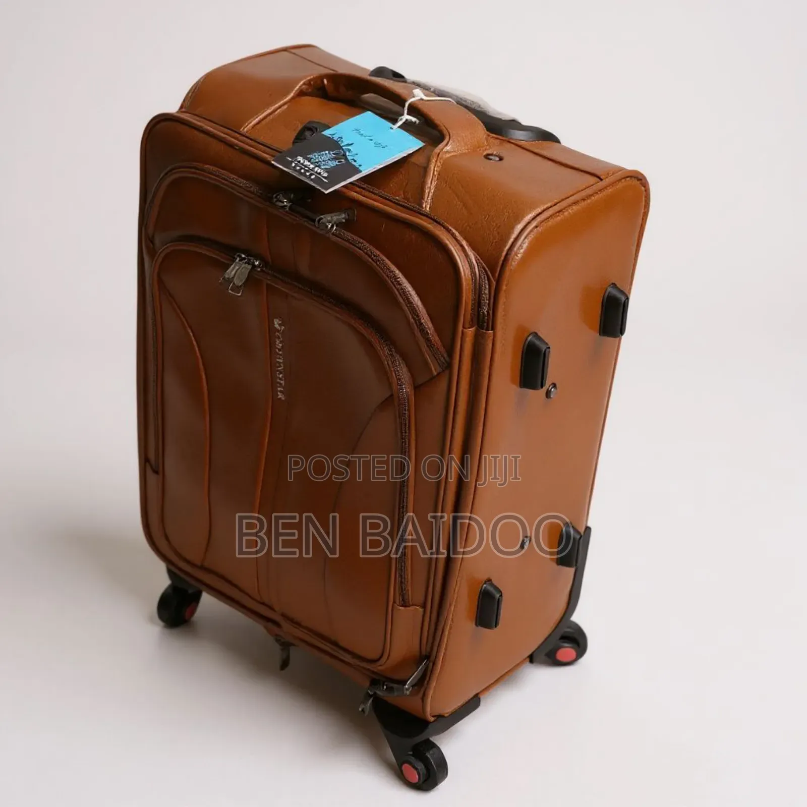 Leather Travel Bag (Medium Size)