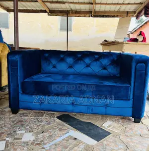 Blue 2in1 Sofa