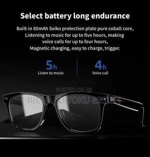 Smart Audio Bluetooth Glasses