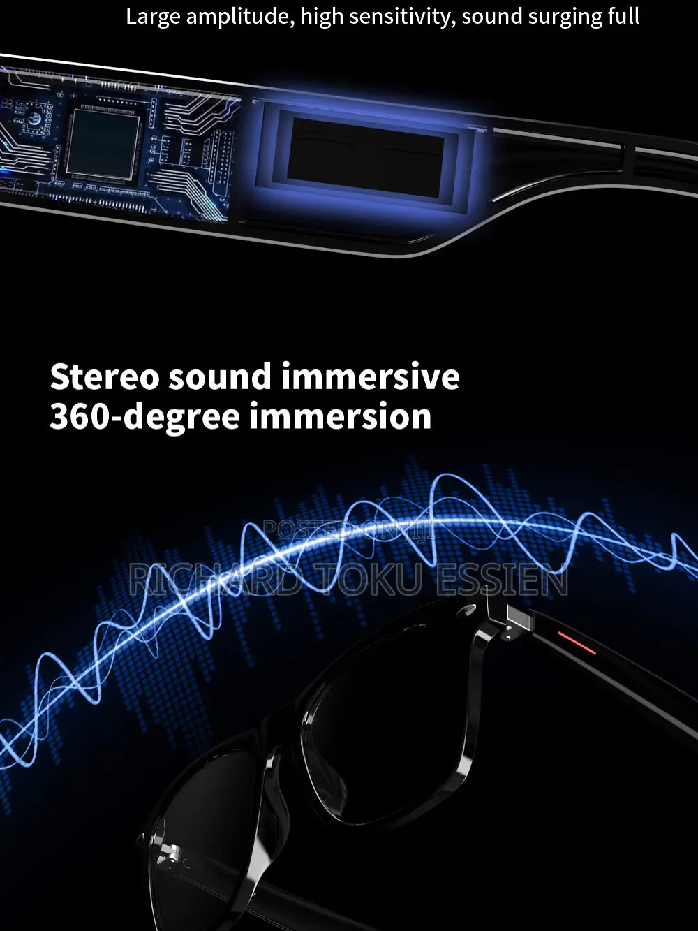 Smart Audio Bluetooth Glasses