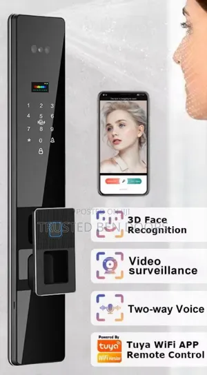 Face Unlock Tuya Wifi App Biometric Smart Lock