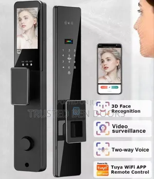 Tuya App Wifi Controlled Biometric Face Unlock Smart Locks