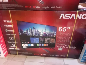 Asano-65 Webos Hub Smart Ultra Slim Led Tv,With Magic Remote