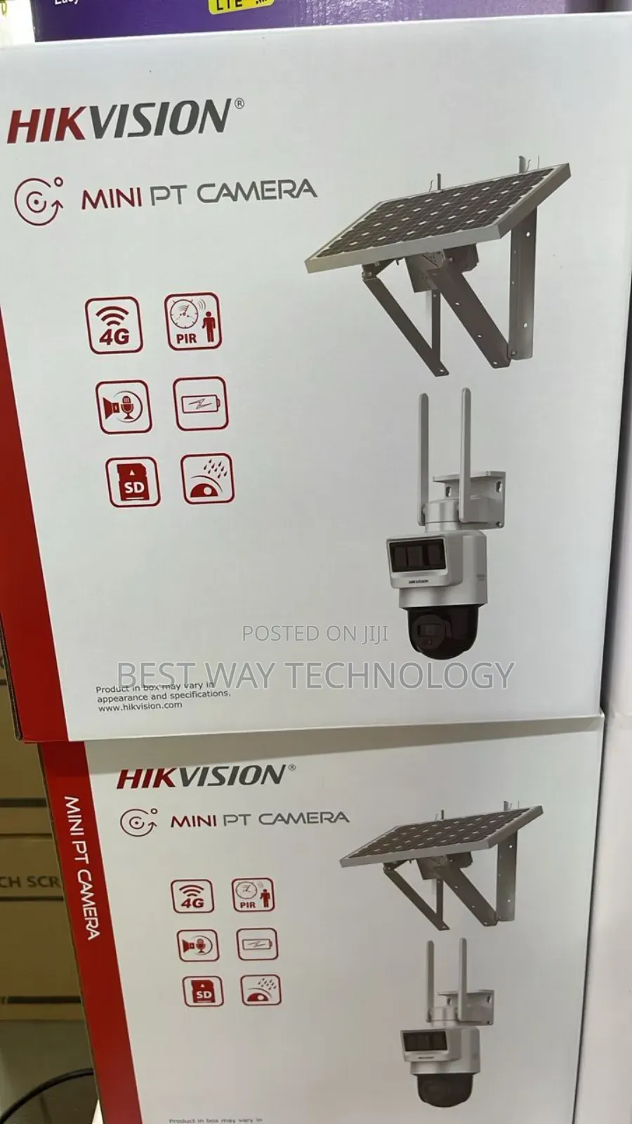 Hikvision PTZ Solar Camera 4g 4mp