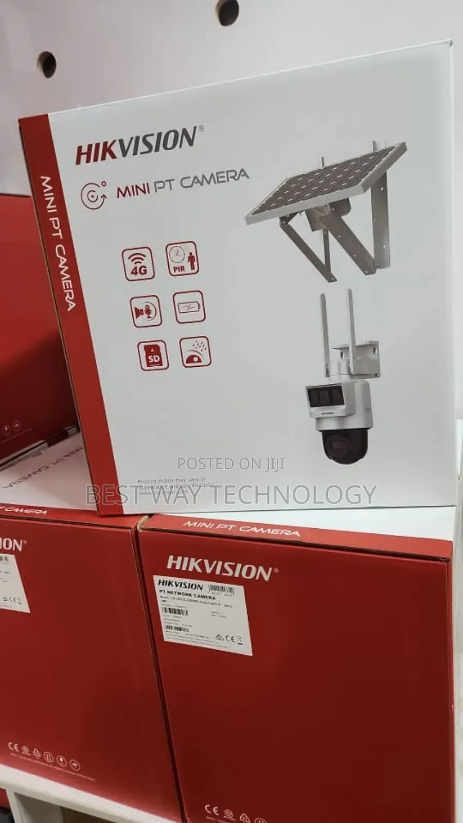 Hikvision PTZ Solar Camera 4g 4mp