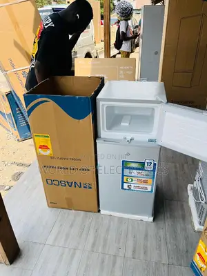 Double Door Compact Size Grey Color Nasco 80 Liters