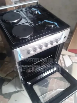 Best Volcano 50x50 Two Gas Two Electric Stove Burner With Oven Grill