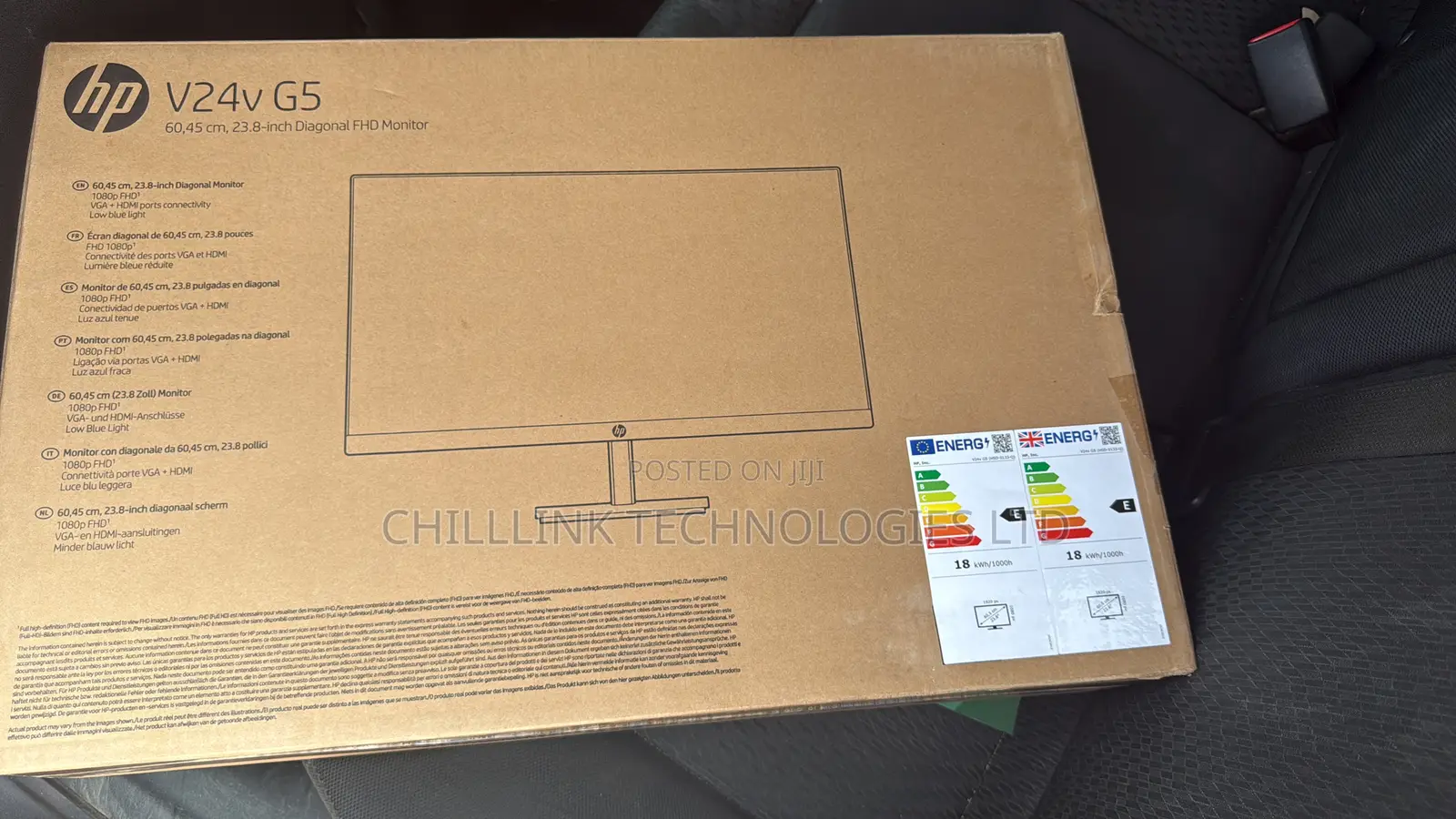 Hp Monitor V24v G5 23.8 Inch Diagonal Monitor