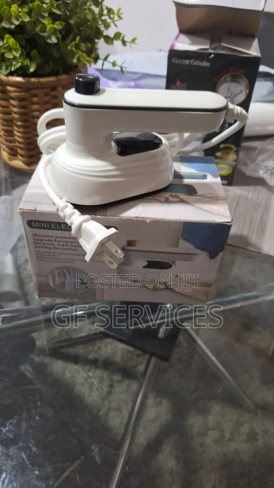 Electronic Travel Foldable Steam Iron