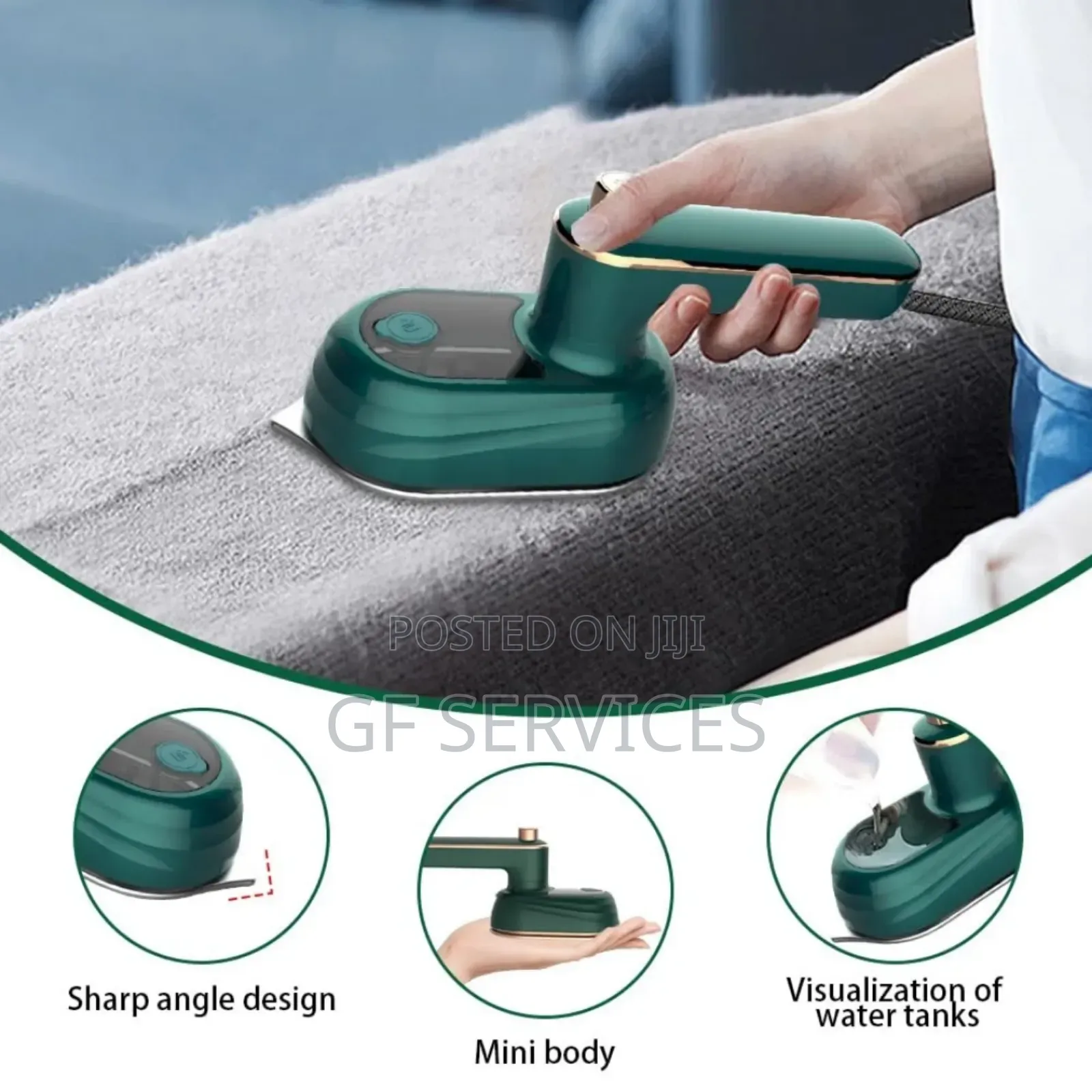 Electronic Travel Foldable Steam Iron
