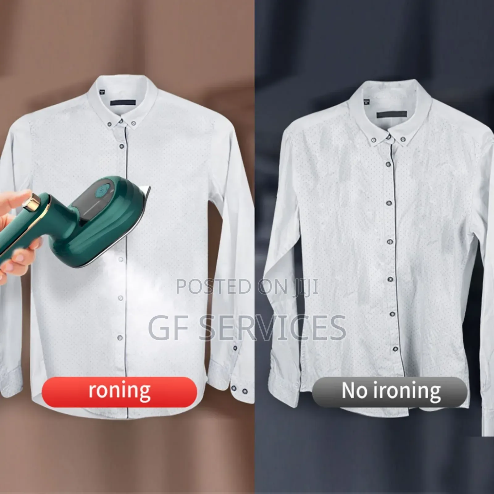 Electronic Travel Foldable Steam Iron