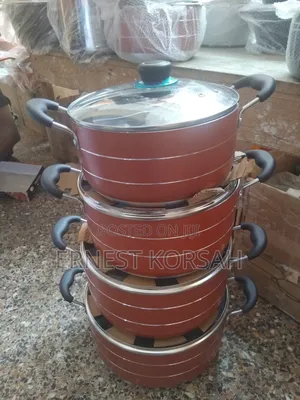 9pcs Non Stick Aluminium Cookware