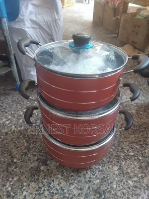 3 Sets Non Stick Aluminium Cook