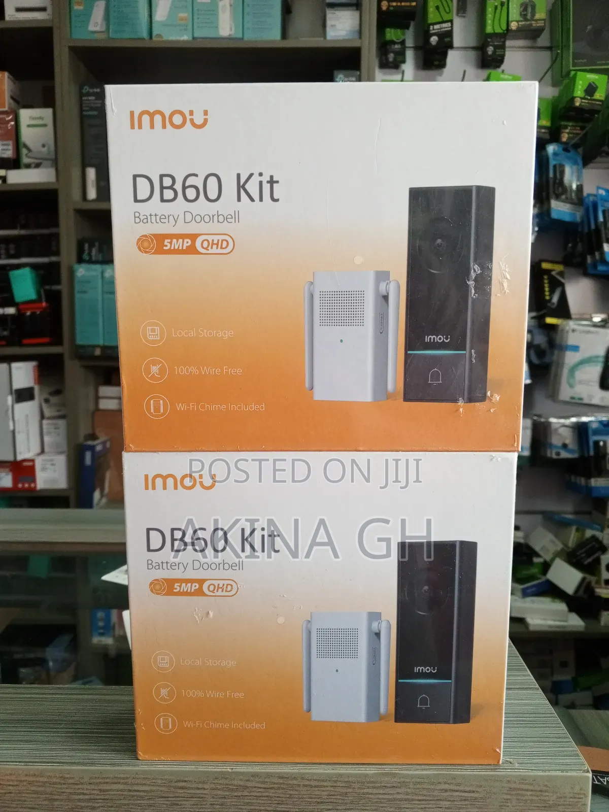 Imou Battery Wireless Video Door Bell Kit 5mp
