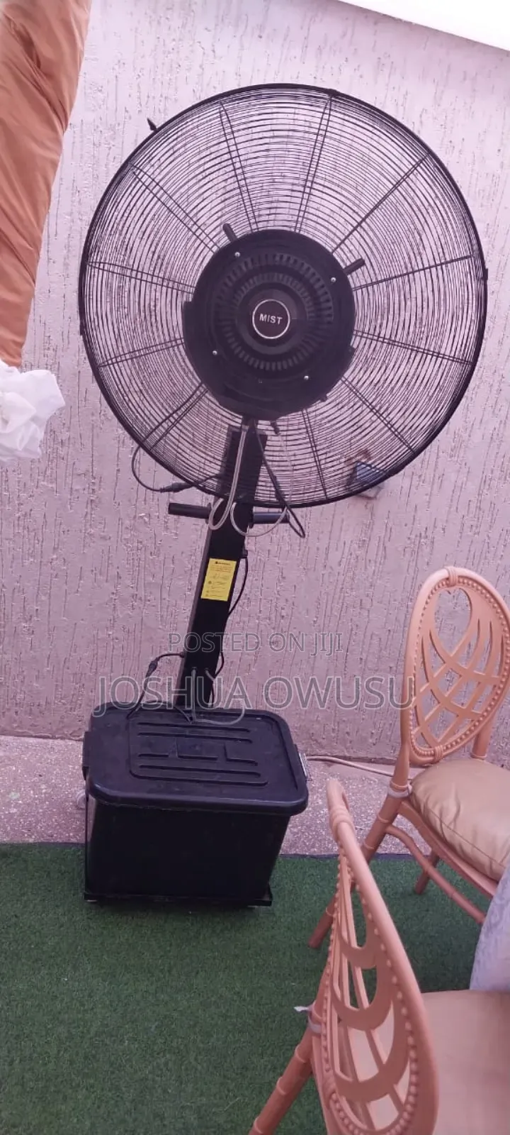 Mist Fans, Airconditions Aircoolers