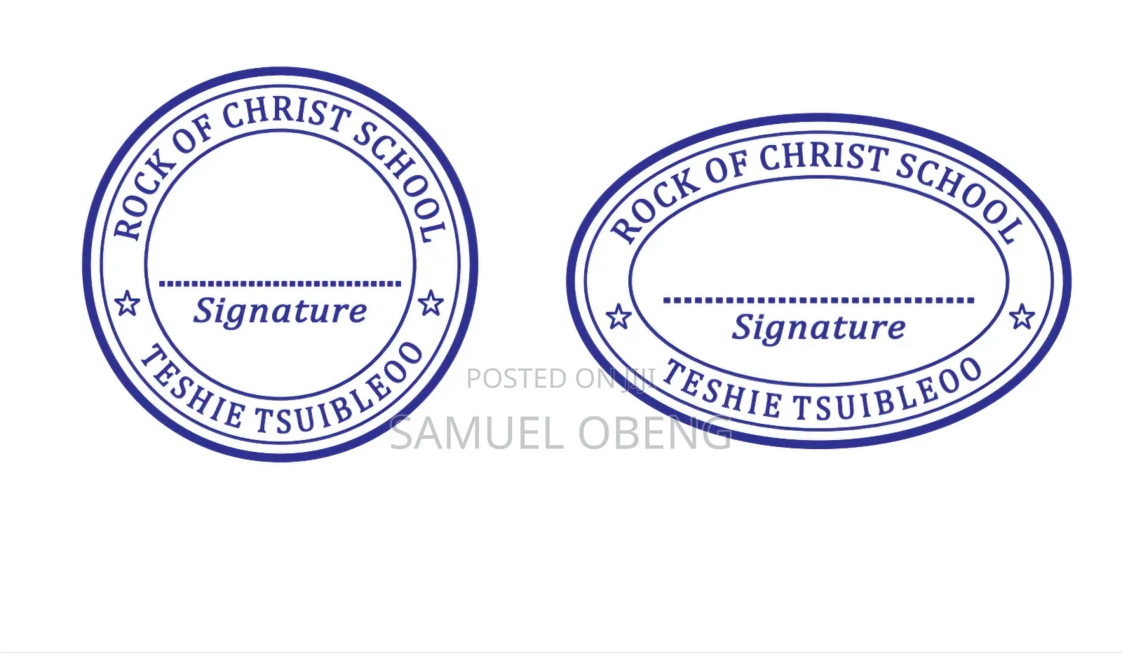 Rubber Stamp, Embossement Receipt And Invoice Printing