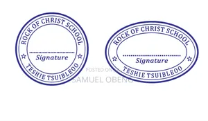 Rubber Stamp, Embossement Receipt And Invoice Printing