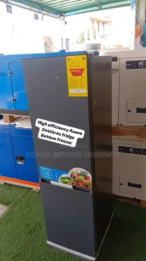 244litres Asano Refrigerator Bottom Freezer Asano Fridge