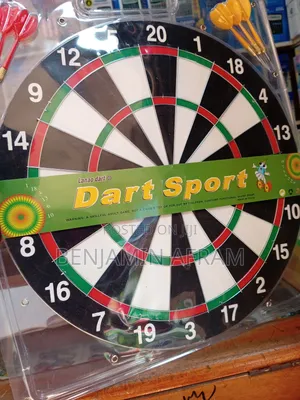 Dartboard With Arrow
