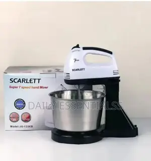 Scarlett 7-speed 200w Hand Mixer – Easy Baking