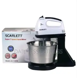 Scarlett Hand Mixer 200w – Stainless Steel Blades