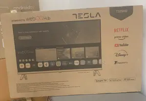 Tesla Smart Tv 32’’ Screen With a Resolution of 1366 X 768.