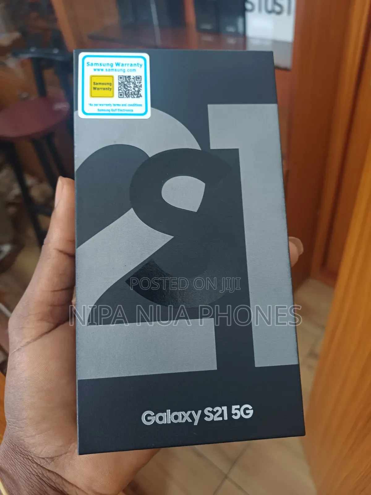 New Samsung Galaxy S21 5G 128 GB Black