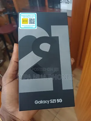 New Samsung Galaxy S21 5G 128 GB Black