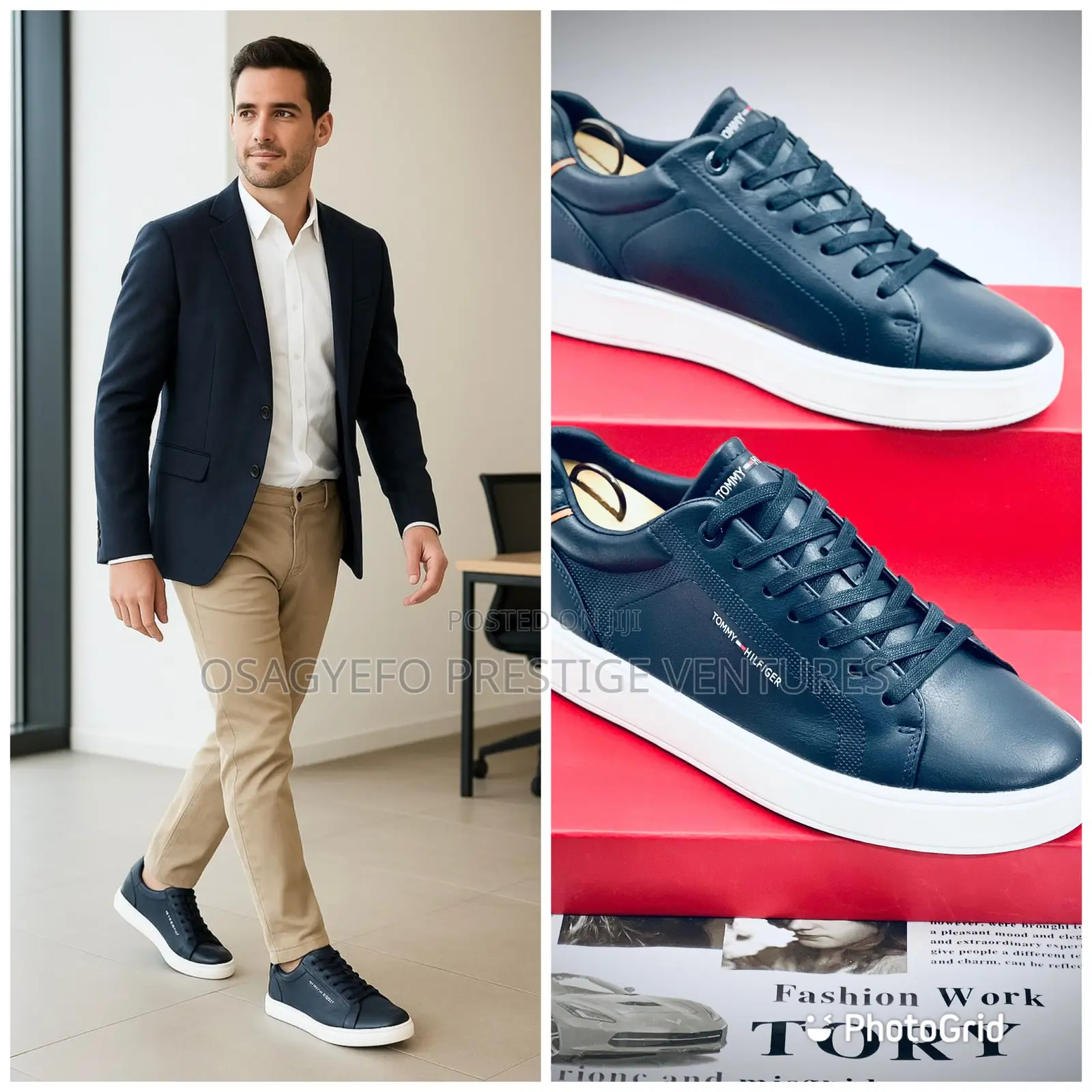 *Tommy Hilfiger Navy White*