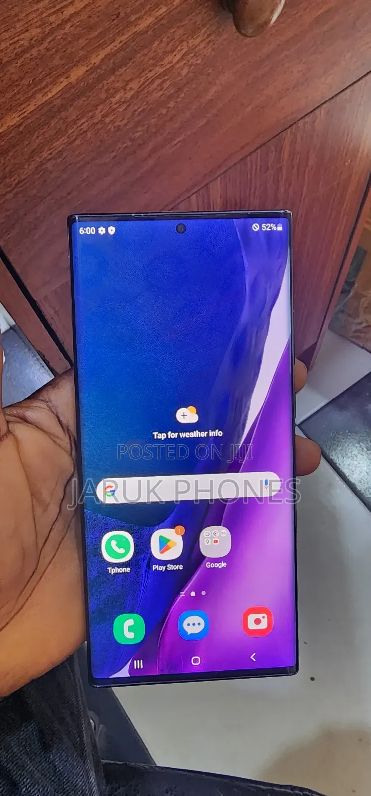 Samsung Galaxy Note 20 Ultra 5G 256 GB Black