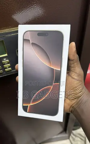 New Apple iPhone 16 Pro Max 256 GB Gold