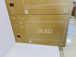 -TCL 43” Qled Smart Android Tv