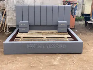 King Size Bed Frame With Nightstand