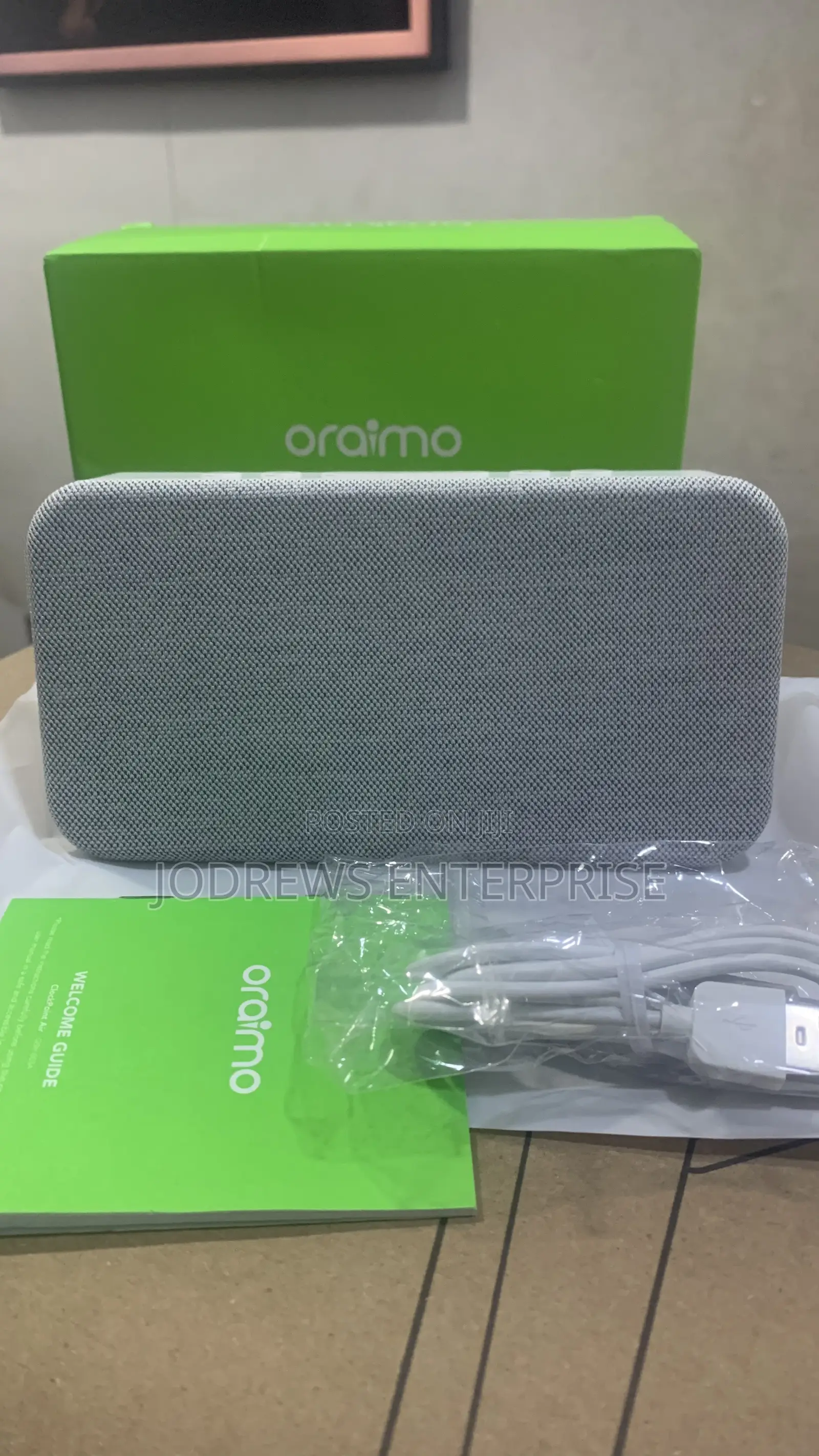 Oraimo Clockpoint Air Rechargeable Alarm Clock