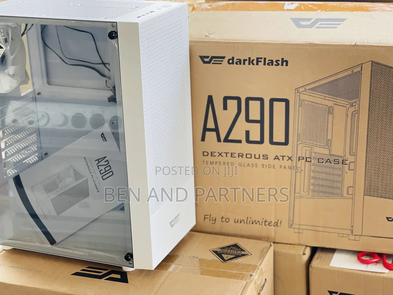 Darkflash A290 Atx Case With 3-argb Fans