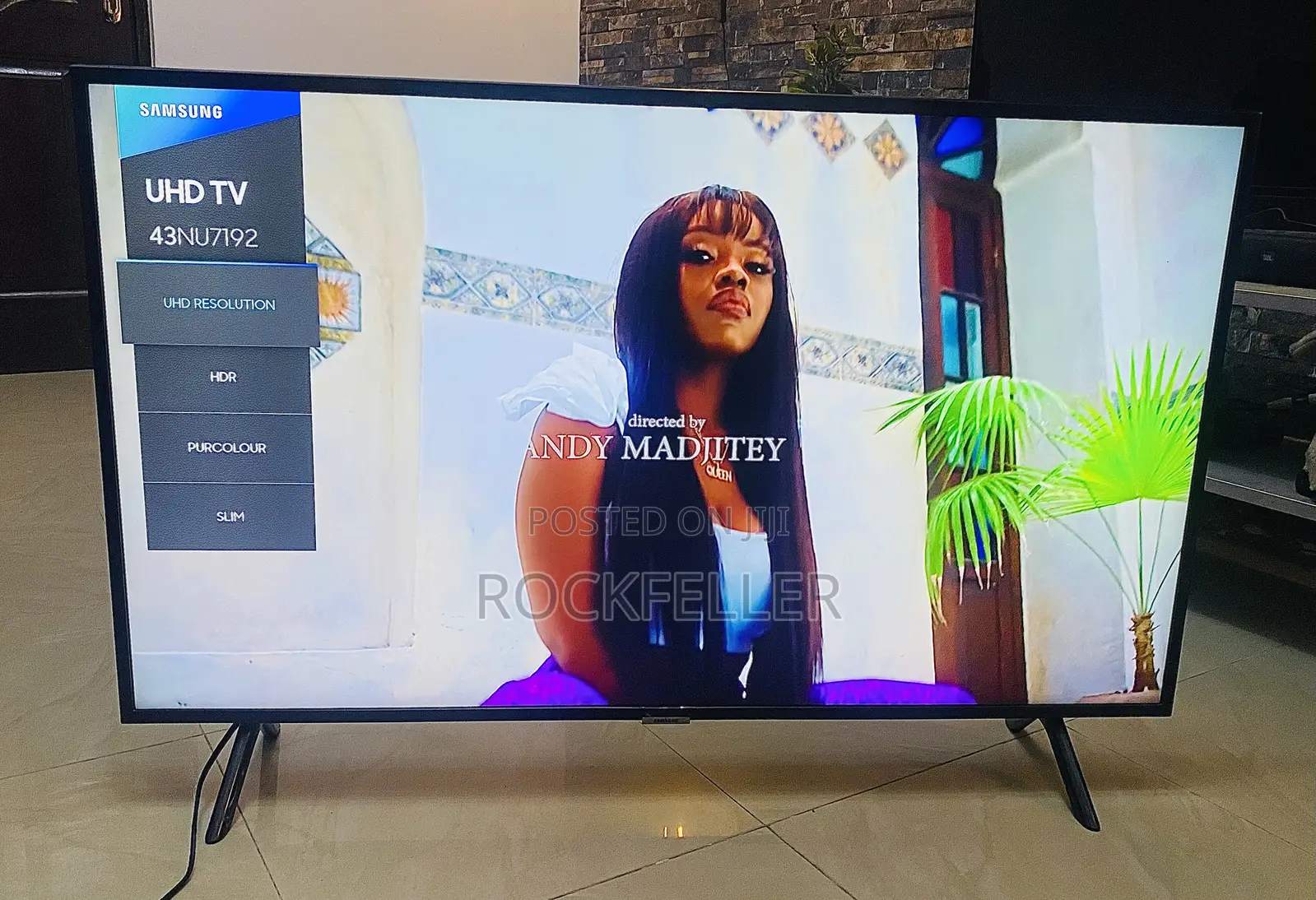 Uk Used Samsung Crystal Display Uhd HDR Smart 43 Inches