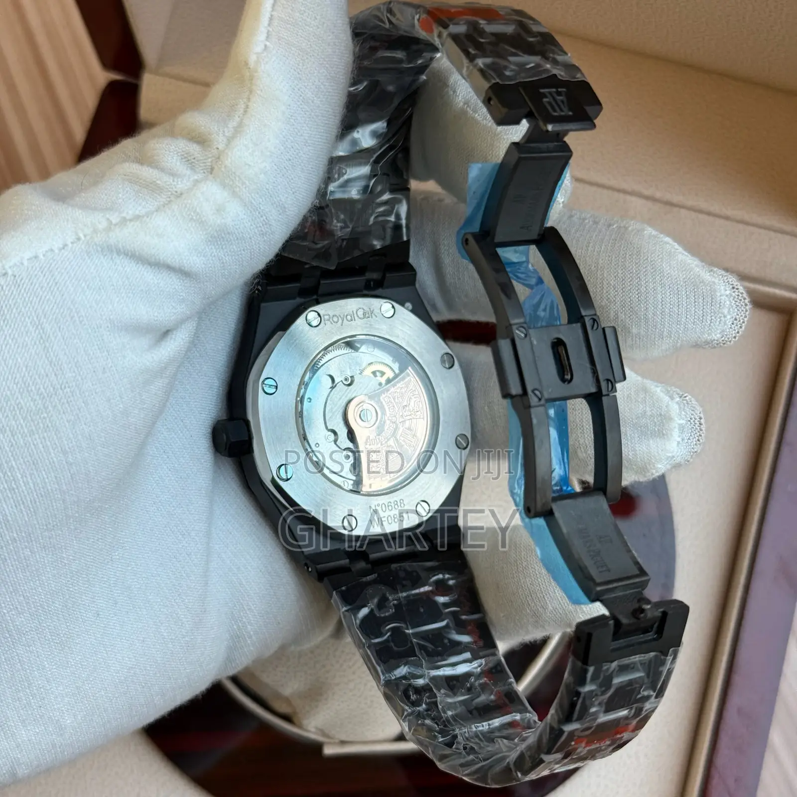 Audemars Piguet Royal Oak Black Steel – Green Dial Luxury Icon