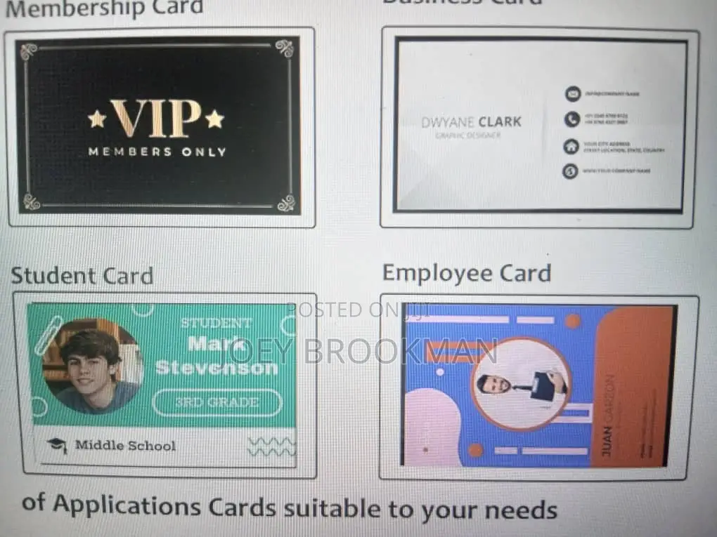 Premium Blank Credit PVC Cards, Quality Plastic Id Cards, Cr80